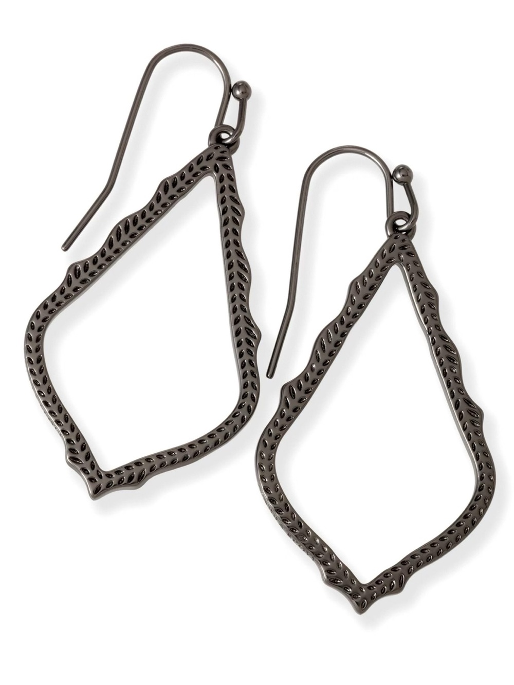 Kendra Scott Sophia Drop Earrings in Gunmetal